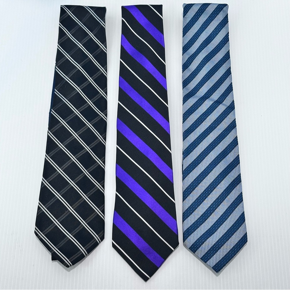 Neck Ties Men’s‎ Silk Striped Zegna Ralph Lauren Tommy Hilfiger